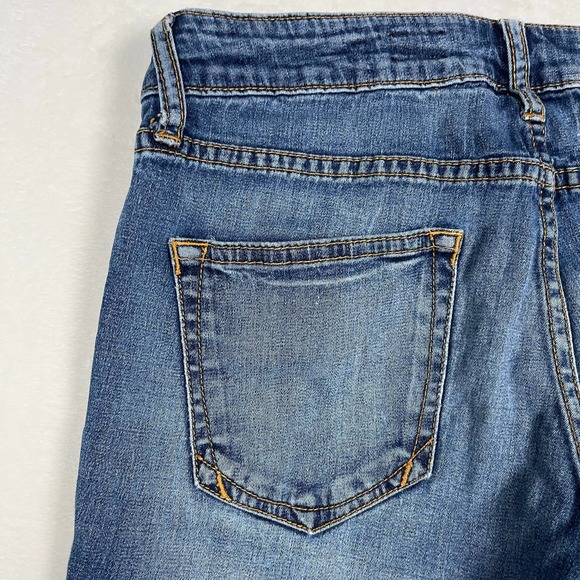 Pilcro and the Letterpress Anthropologie Jeans Low Rise Straight Women's Size 26 - Picture 14 of 16